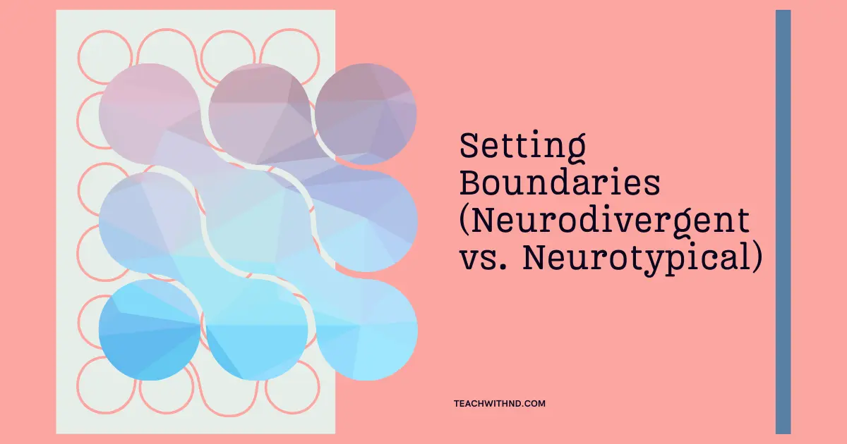 peach-background-abstract-image-title-slide-setting-boundaries-neurodivergent-vs-neurotypical