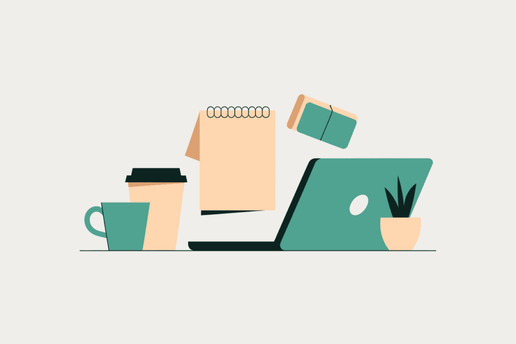 Why Teachers Need Side Hustles 8 Calendar, coffee mug, and planner icons — represents time management and benefits of side hustles for teachers.